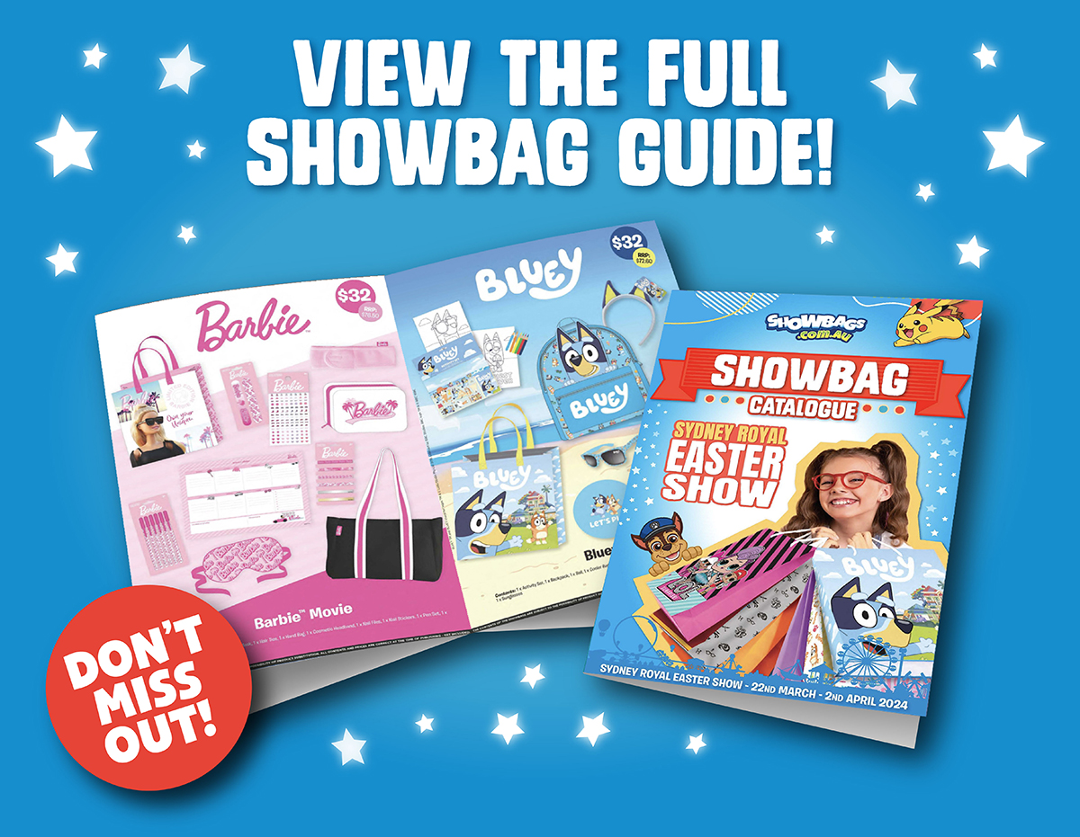 Sydney Easter Show What's Trending Showbags